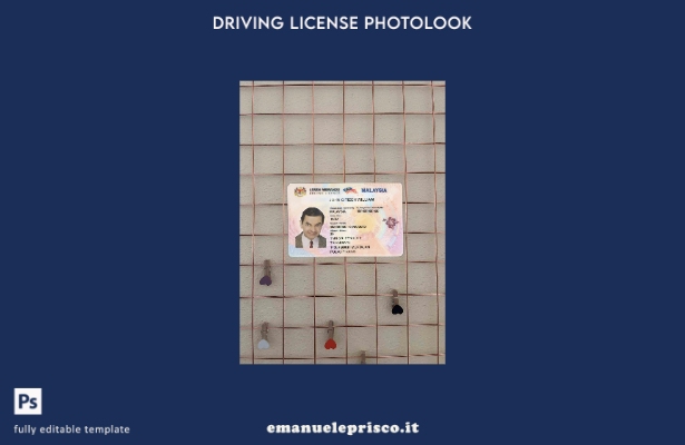 modello FRONTALE photolook Malesia DL stile verificato